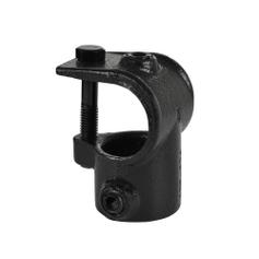 Buiskoppeling Open T-stuk - zwart-E / 48,3 mm